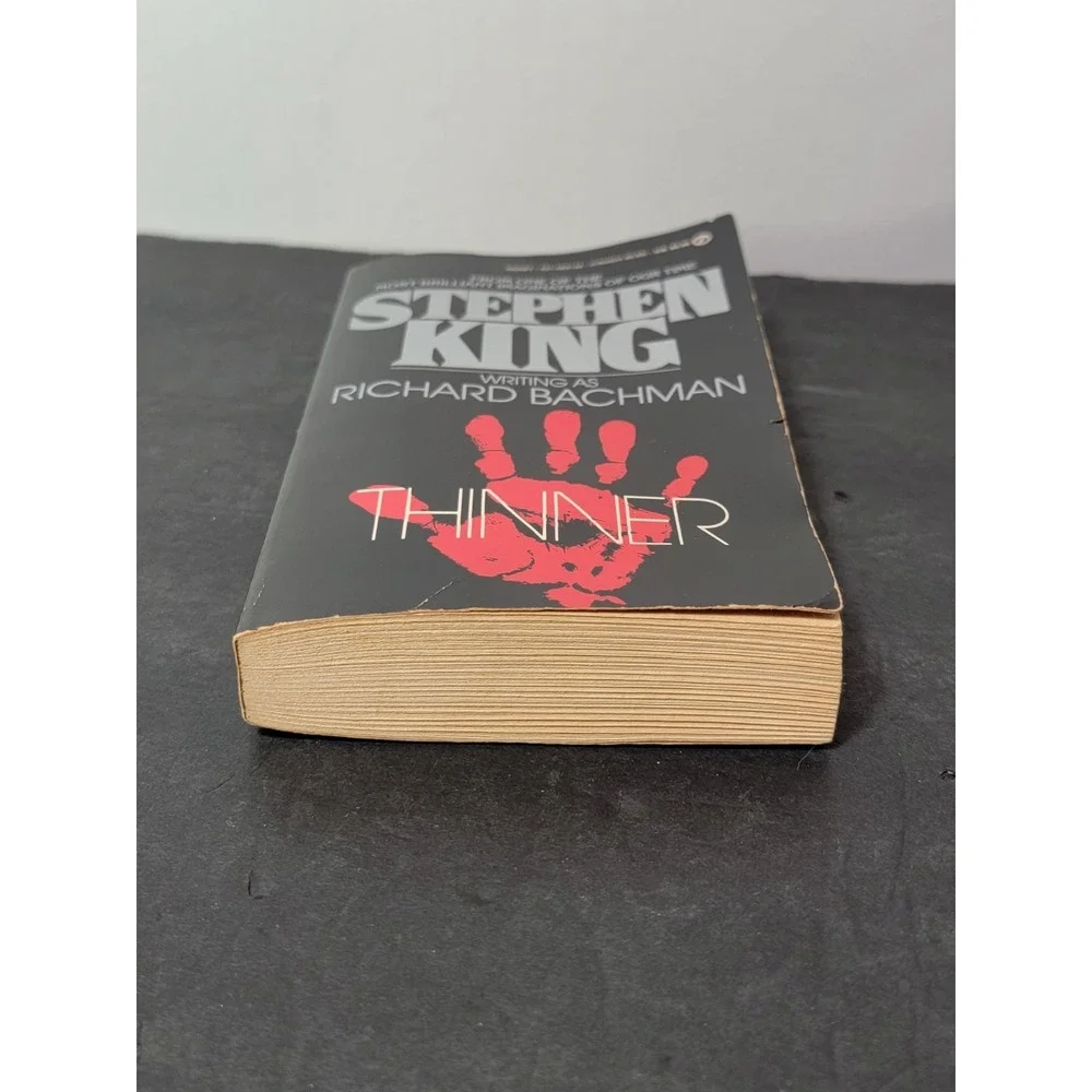 Thinner- Stephen King 1984 Paper Back Book‎ Horror Richard Bachman Cult Classic